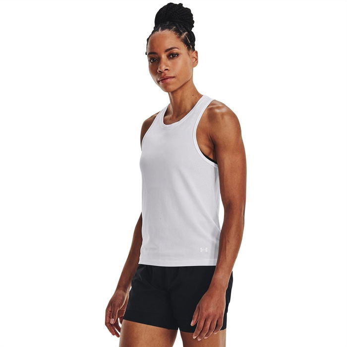 Armour Ua Seamless Stride Singlet Running Vest Womens