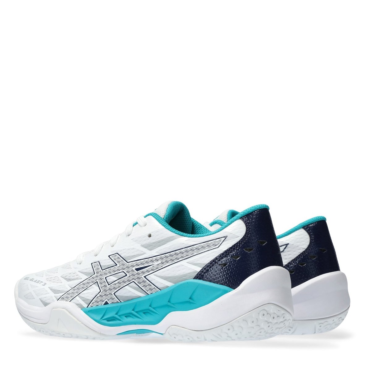 Asics gel professional 14 411 island on sale blue netball trainers