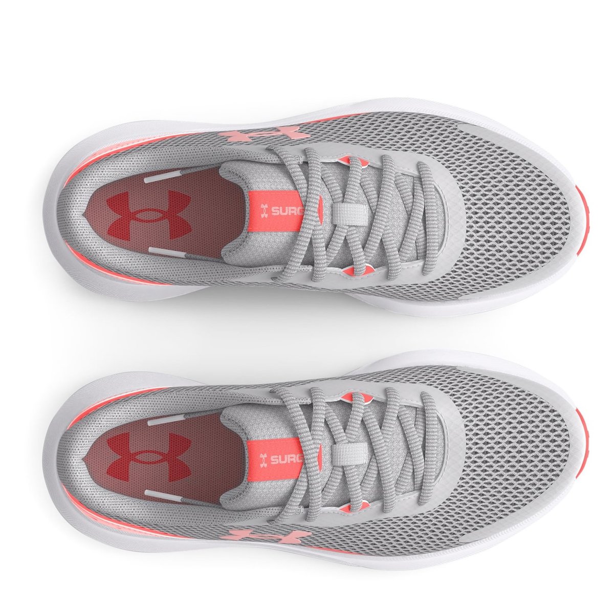 Gray and red clearance under armour shoes