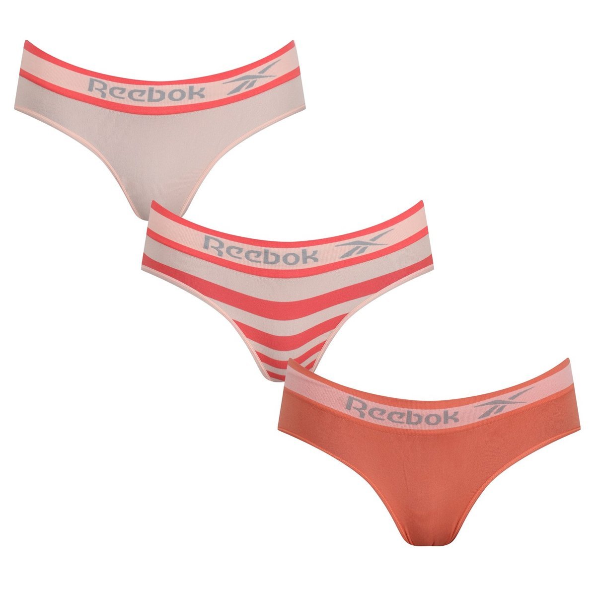 Multi colour Reebok Womens 3 Pack Sydney Thongs - Get The Label