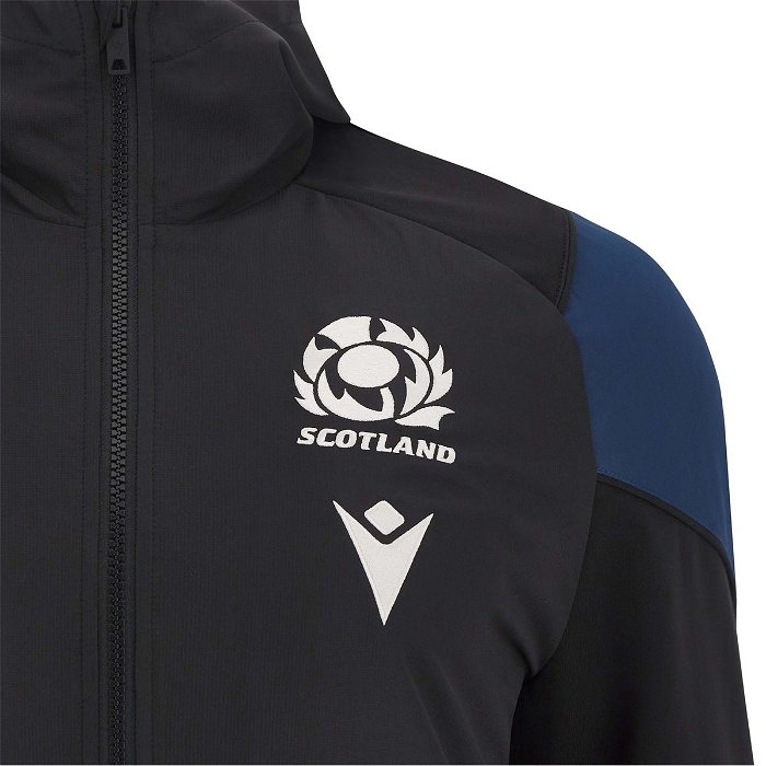 Scotland Rugby RWC 2023 Full Zipped Hoodie Mens
