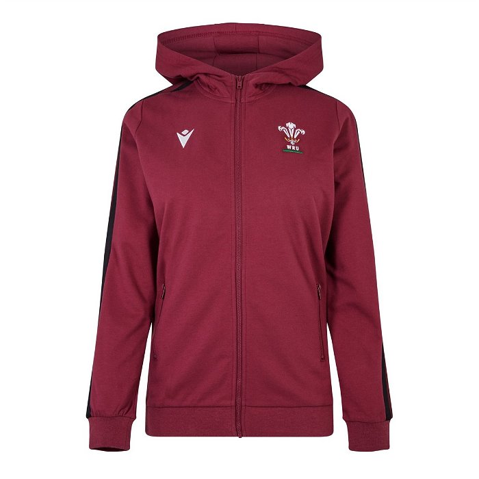 Wales Rugby Union Hoodie 2023 2024 Womens