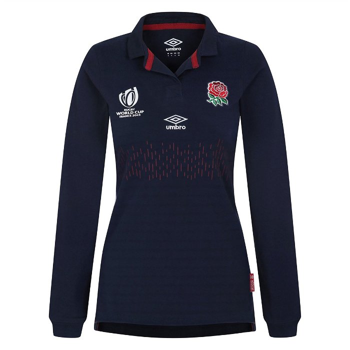 England Rugby RWC 2023 Alternate L/S Classic Shirt Ladies