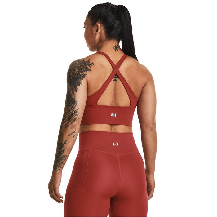 Armour Project Rock Crossover Medium Impact Sports Bra