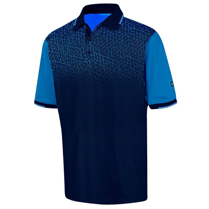 Golf Geometric Grade Polo Shirt Juniors