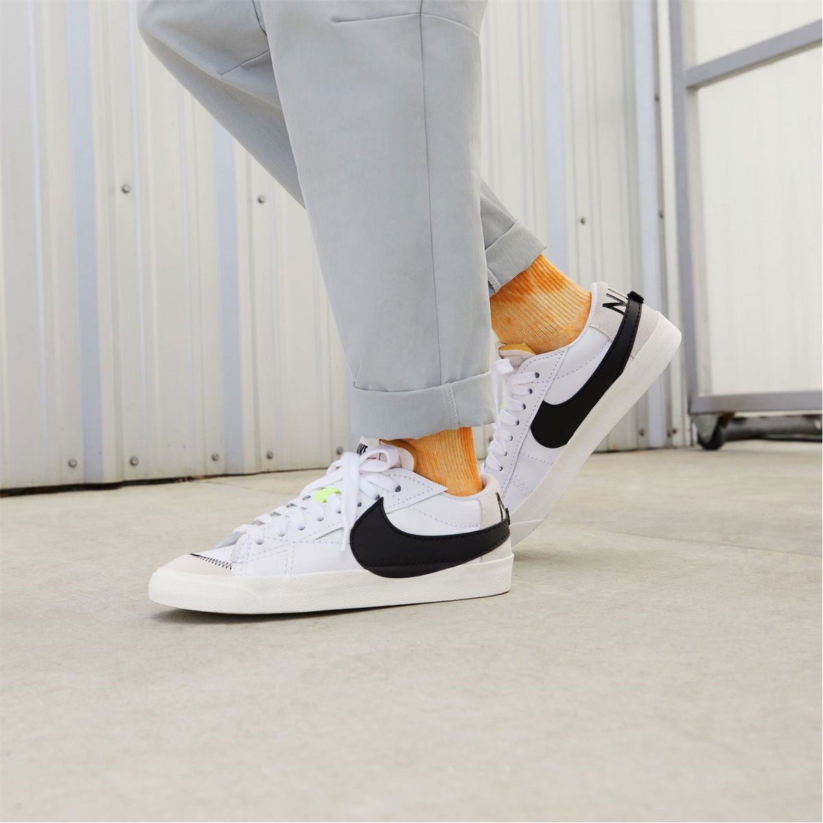 Nike Blazer Low 77 Jumbo Shoes White/Black, £45.00