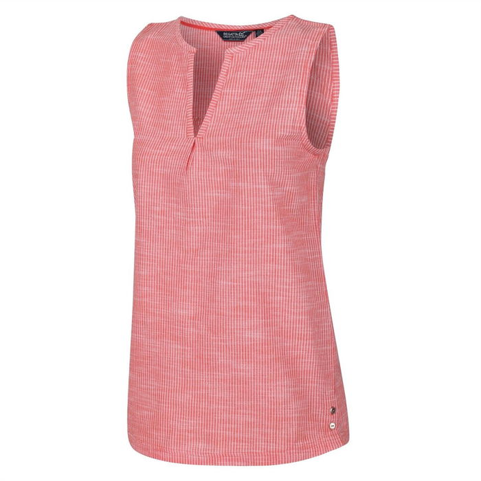 Jadine Sleeveless Shirt Patterned Womens