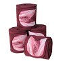 Marble Fleece Bandages 4 pack