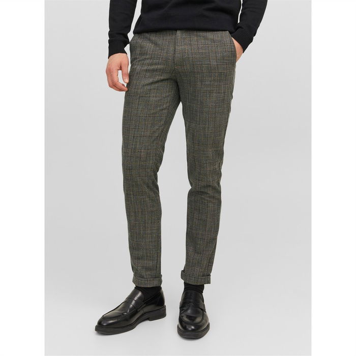 Marco Conner Tartan Chino Trousers