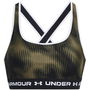 Crossback Print Sports Bra