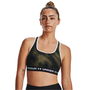 Crossback Print Sports Bra