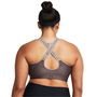 Armour Ua Infinity High Bra Zip Impact Sports Womens