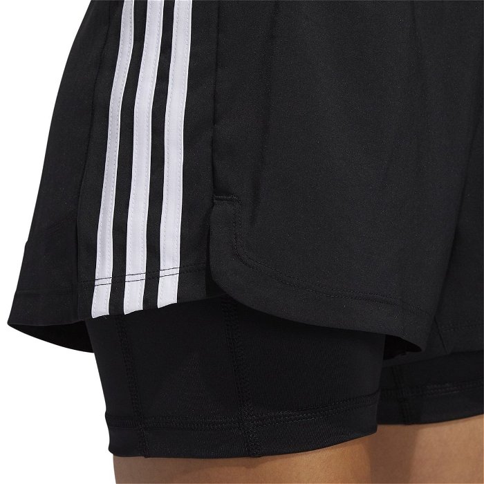 3 Stripes Woven Two in One Shorts Womens