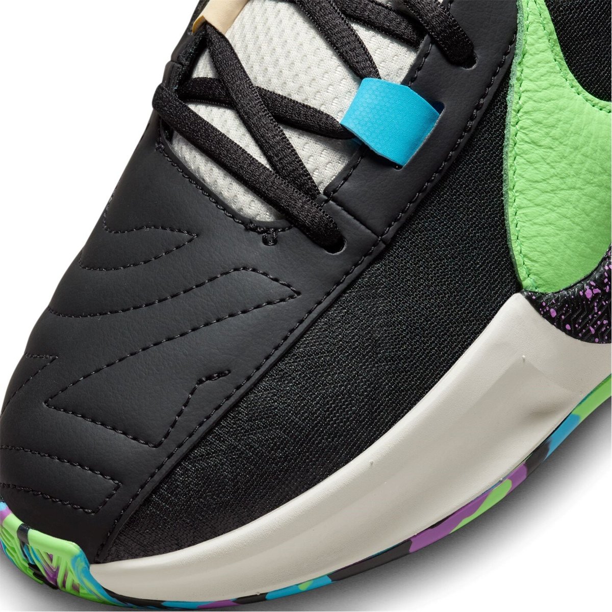 Nike zoom basketball outlet black