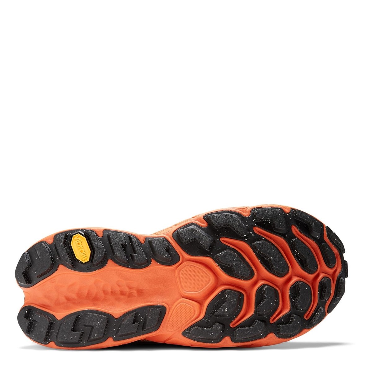 Orange on sale track shoes