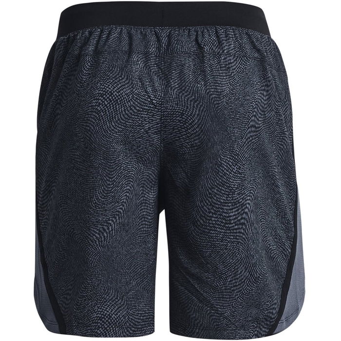 UA Launch Printed Shorts Mens