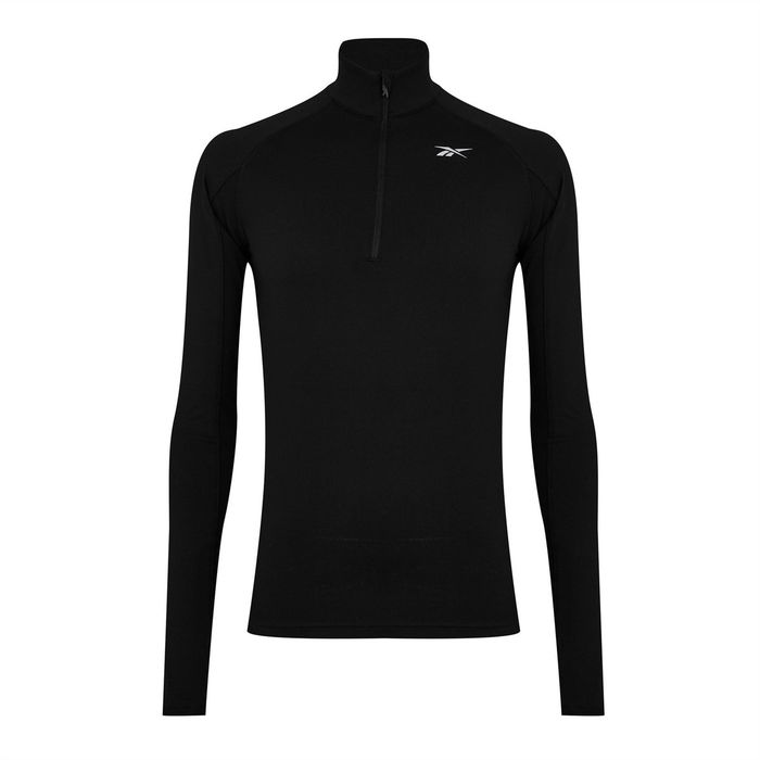 Running Quarter Zip Long Sleeve Top Mens Tracksuit