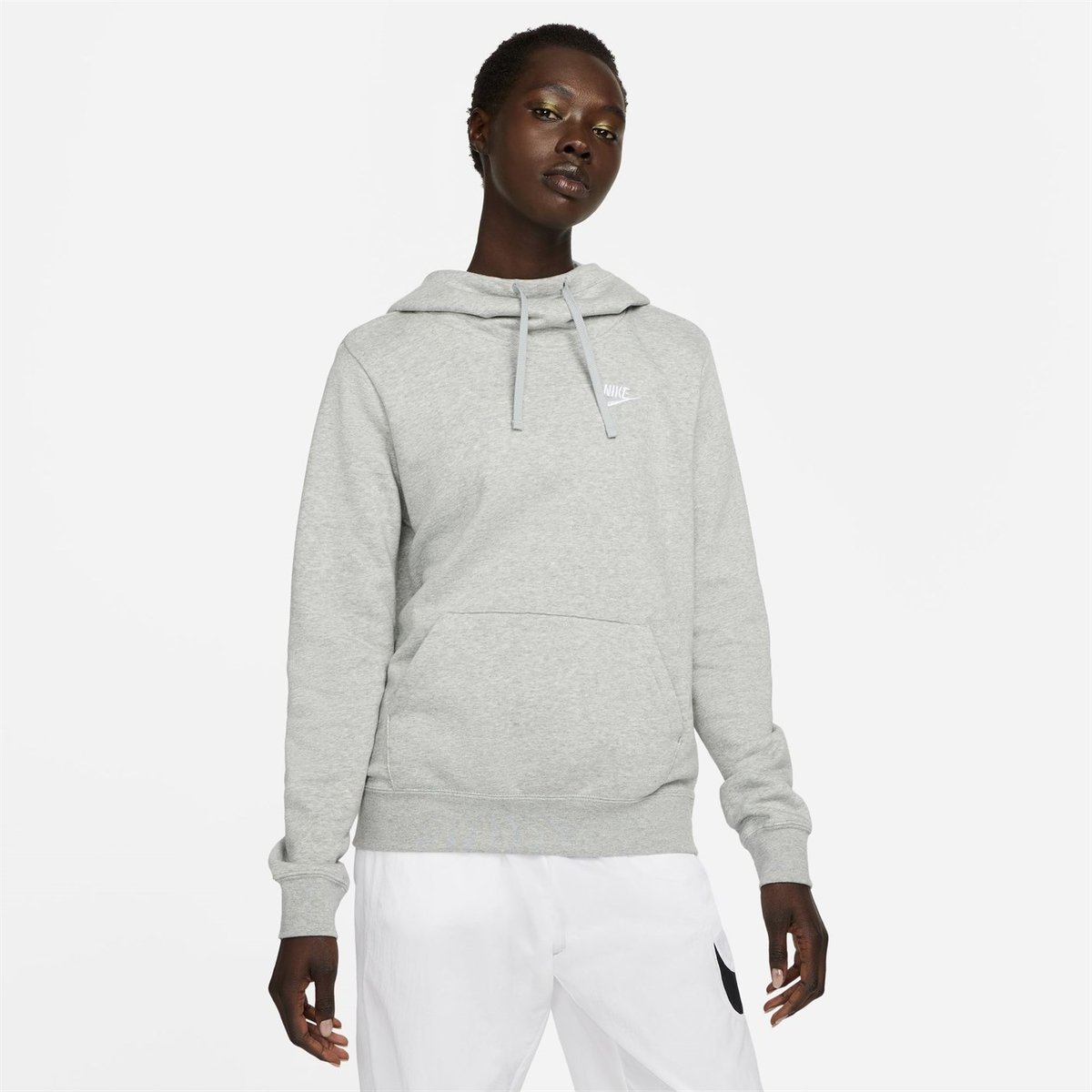 Nike women's club fleece hoodie sizing best sale