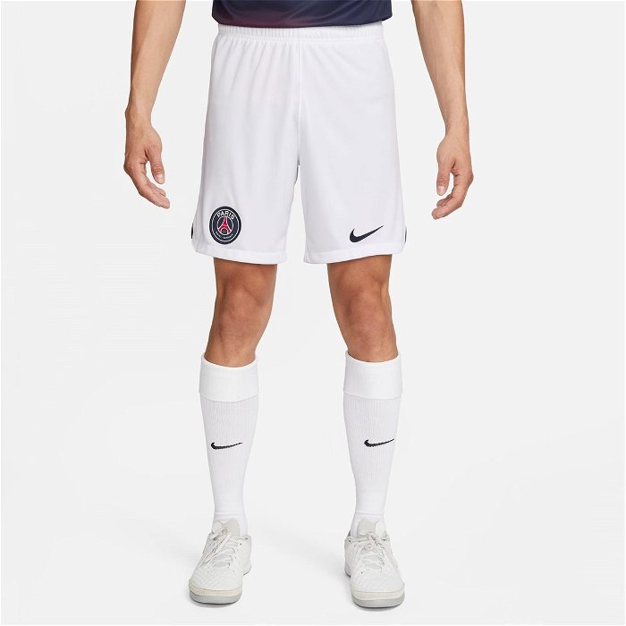 Paris Saint Germain 2023 24 Stadium Home Away Mens Nike Dri FIT Soccer Shorts