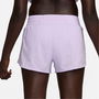 One Swoosh Womens Dri FIT Running Mid Rise Brief Lined Shorts