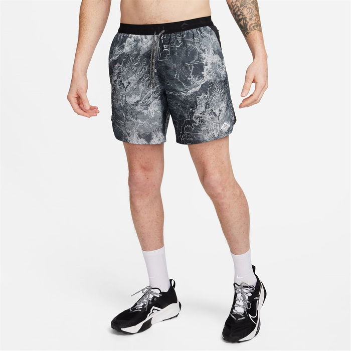 Trail Stride Mens Dri FIT 7 Brief Lined Running Shorts