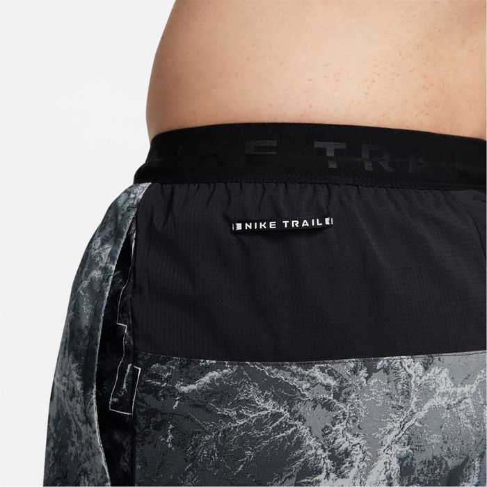 Trail Stride Mens Dri FIT 7 Brief Lined Running Shorts