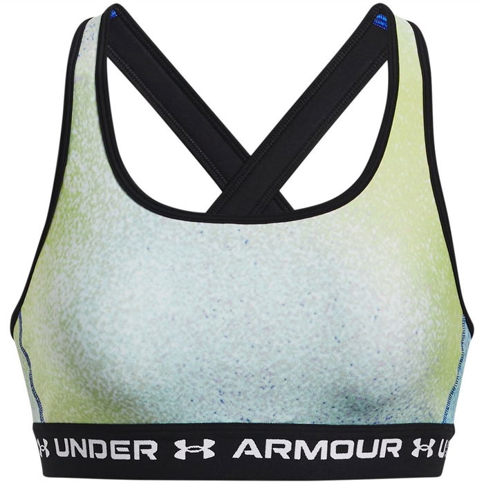 Crossback Print Sports Bra