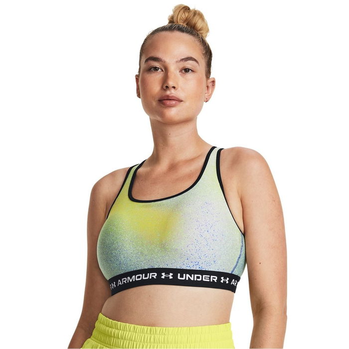 Crossback Print Sports Bra