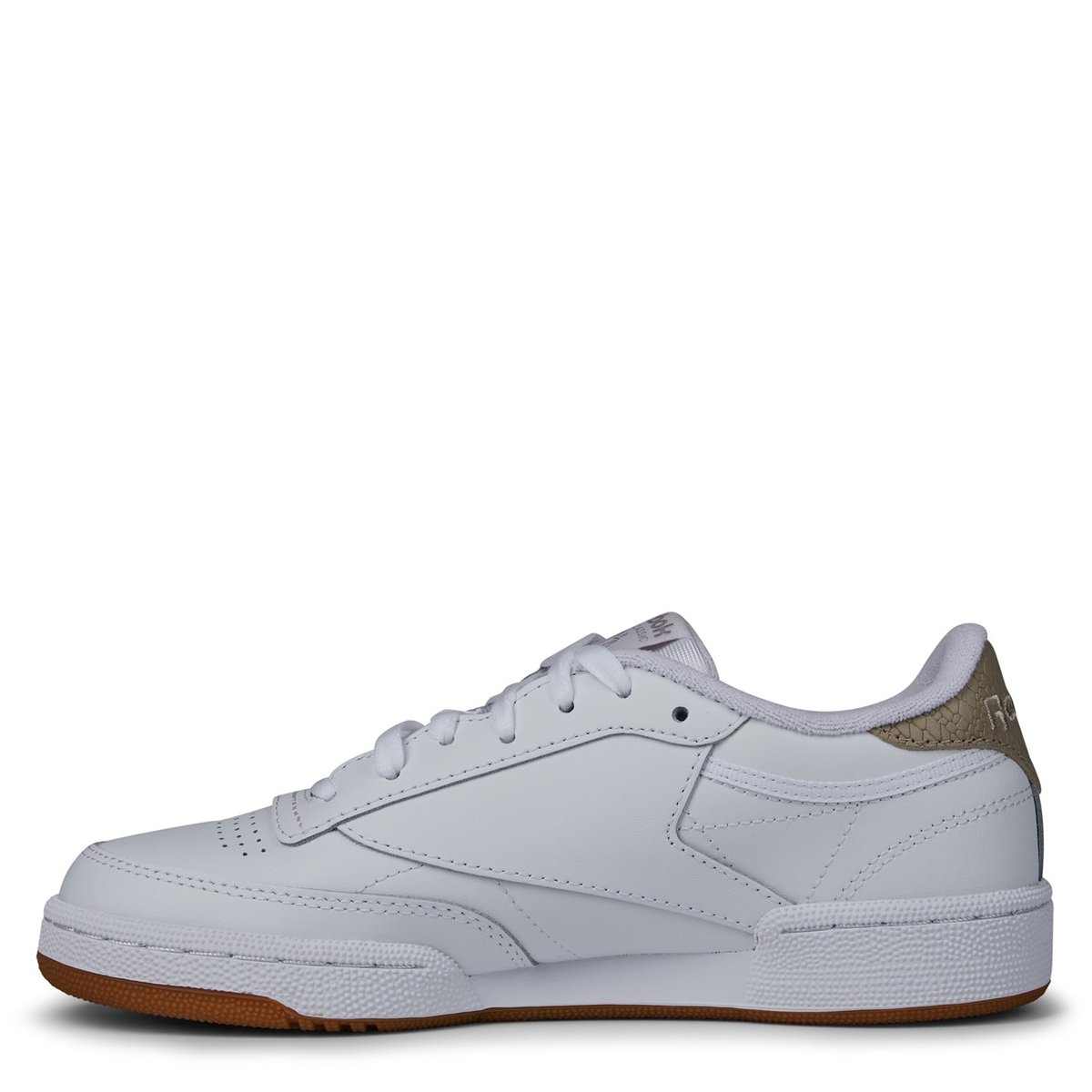 Reebok club c on sale taping trainers in chalk