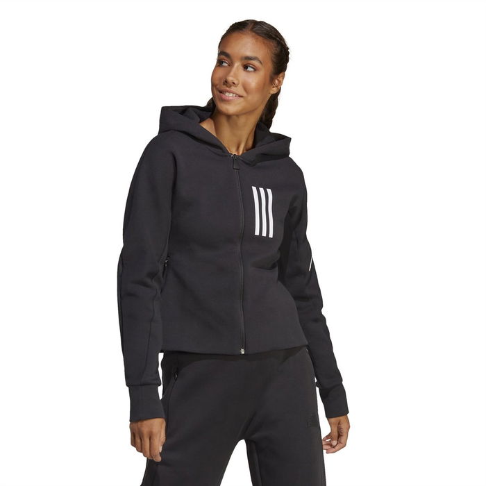 Mission Victory Slim Fit Full Zip Hoodie Womens