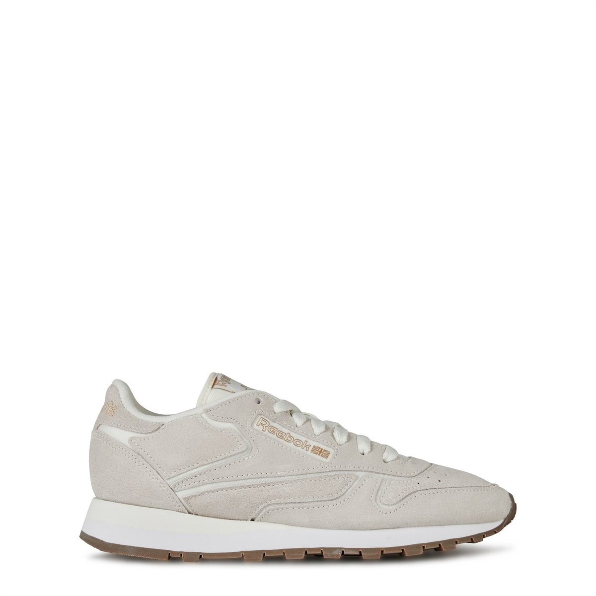 Reebok leather shop femme beige