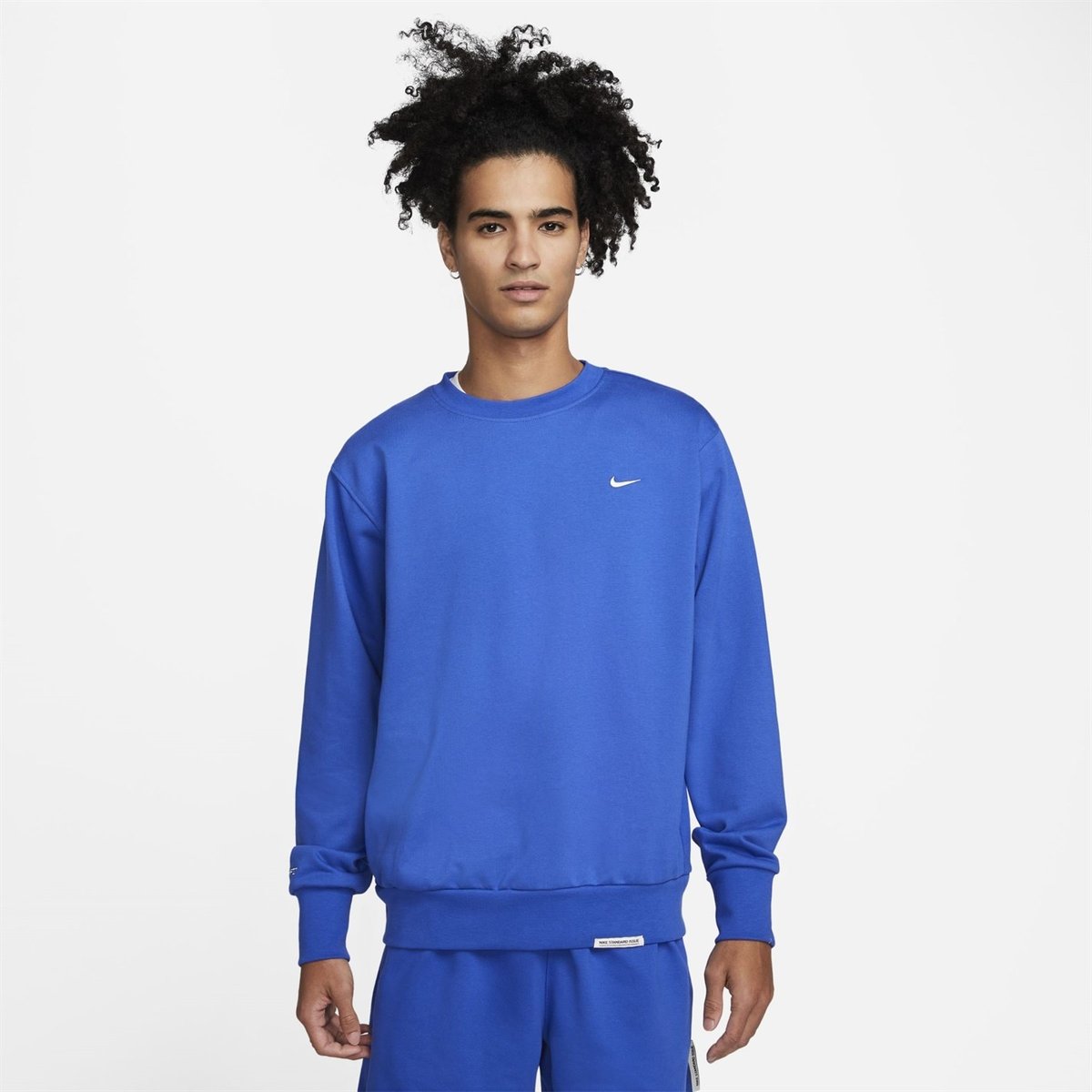 Royal blue outlet nike crewneck sweatshirt