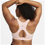 Dri FIT Alpha Womens High Support Padded Zip Front Sports Bra