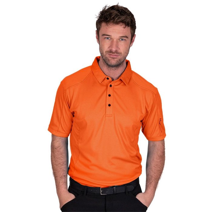 Golf Top Stitch Polo Shirt Mens