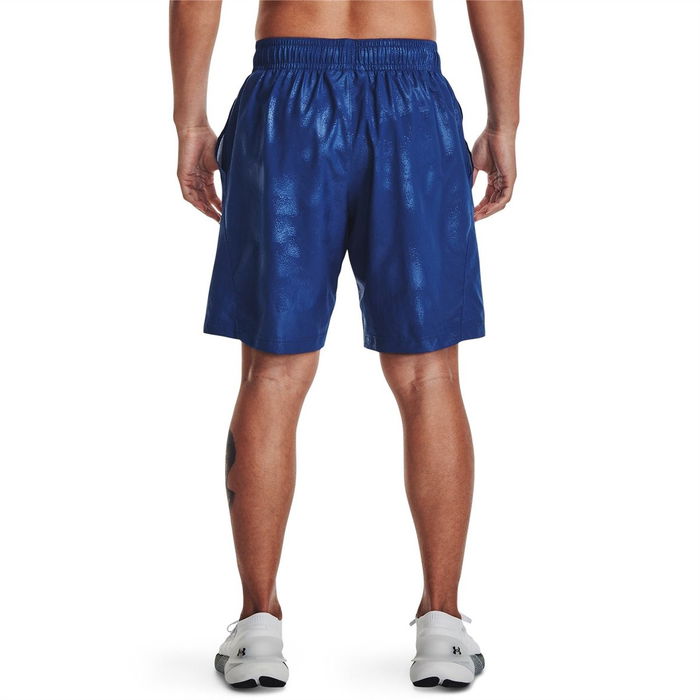 Woven Emboss Gym Shorts Mens