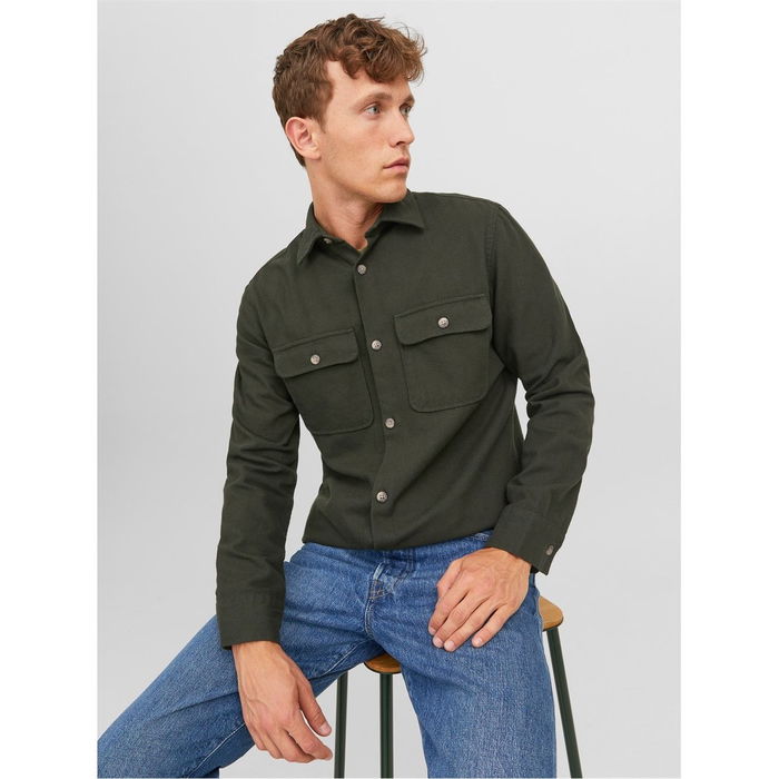 Slim Fit Overshirt