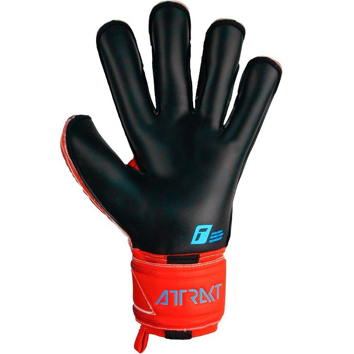 Attrakt Gold x Evolution Cut Finger Support Goalkeeper Gloves