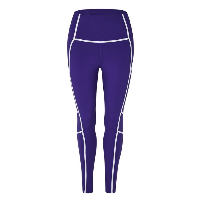 Lux High Waisted Colorblock Leggings Womens Gym Legging