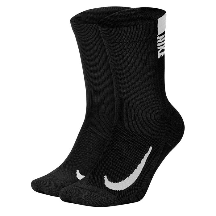 Multiplier Crew Running Socks 2 Pack Unisex Adults