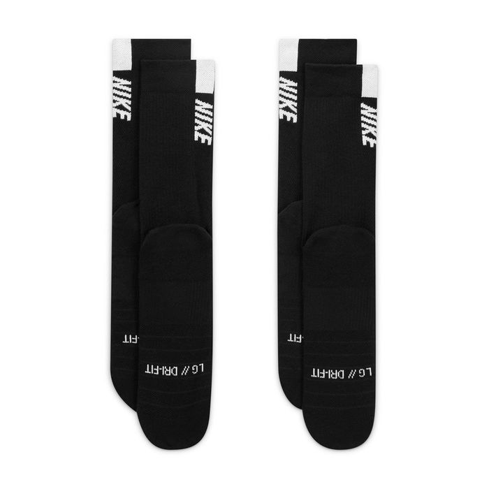 Multiplier Crew Running Socks 2 Pack Unisex Adults