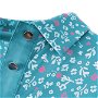 Golf Floral All Over Print Sleeveless Polo Shirt Ladies