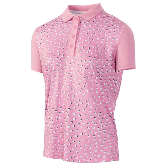 Golf Printed Polo Shirt Ladies