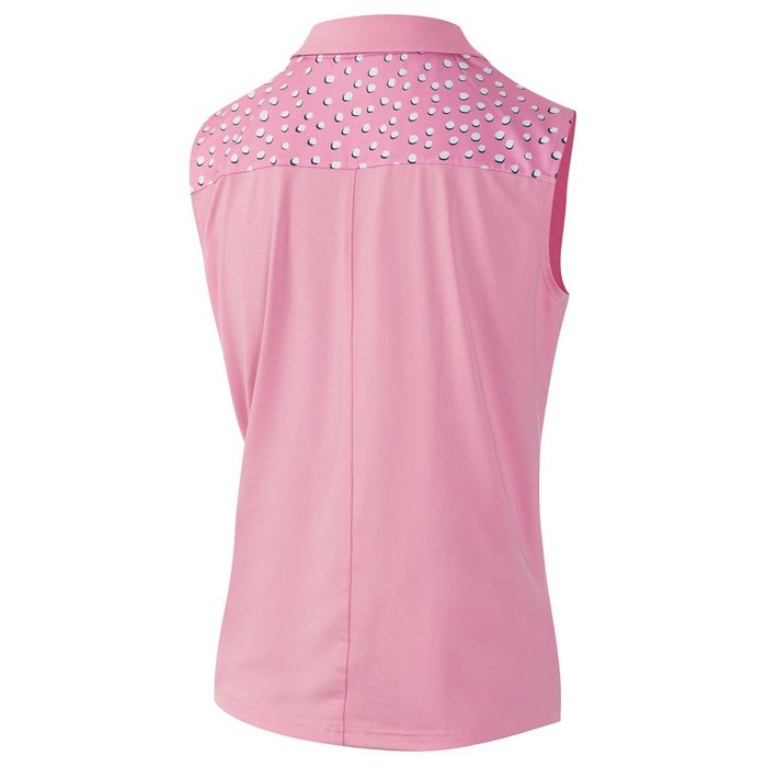 Golf Sleeveless Polo Shirt Ladies