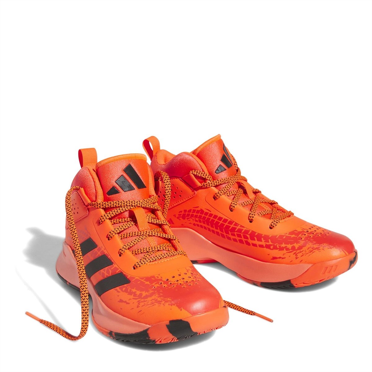 Orange adidas basketball on sale shoes