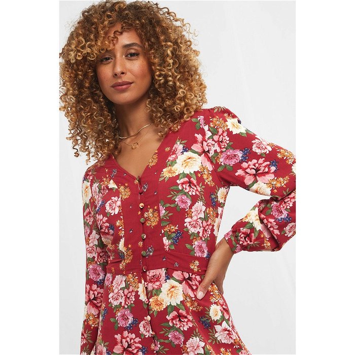 Browns Floral Print Midi Maxi Dress