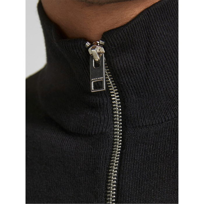 Emil Knitted Quarter Zip Jumper Mens