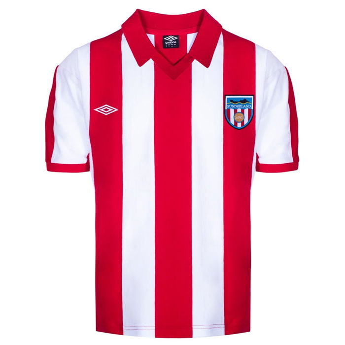 Sunderland 1978 Umbro Retro Football Shirt Adults