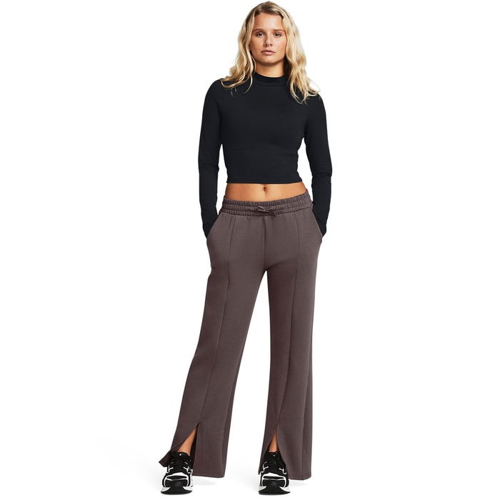 Fleece Split Joggers Womens