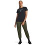 Armour Pjt Rck Nght Shft Ss Hw Q4 Gym Top Womens