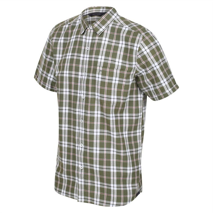 Ryker Checked Shirt Long Sleeve Mens